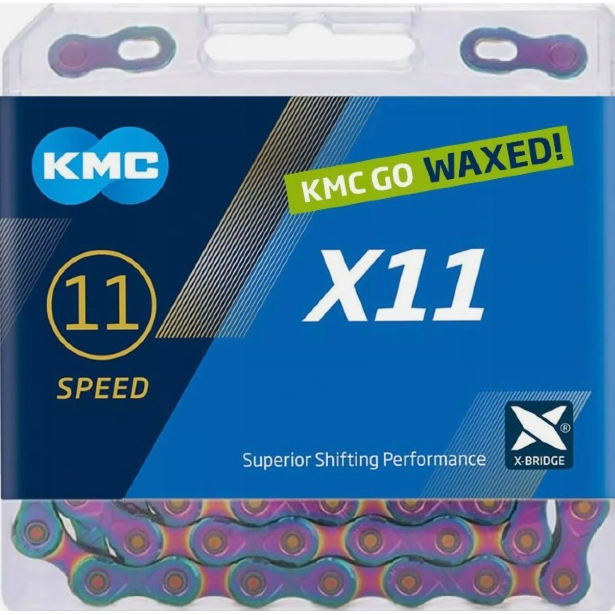 CADENA KMC X11 TORNASOL BICICLETA 11 V RUTA MTB MONTAÑA GRAVEL 