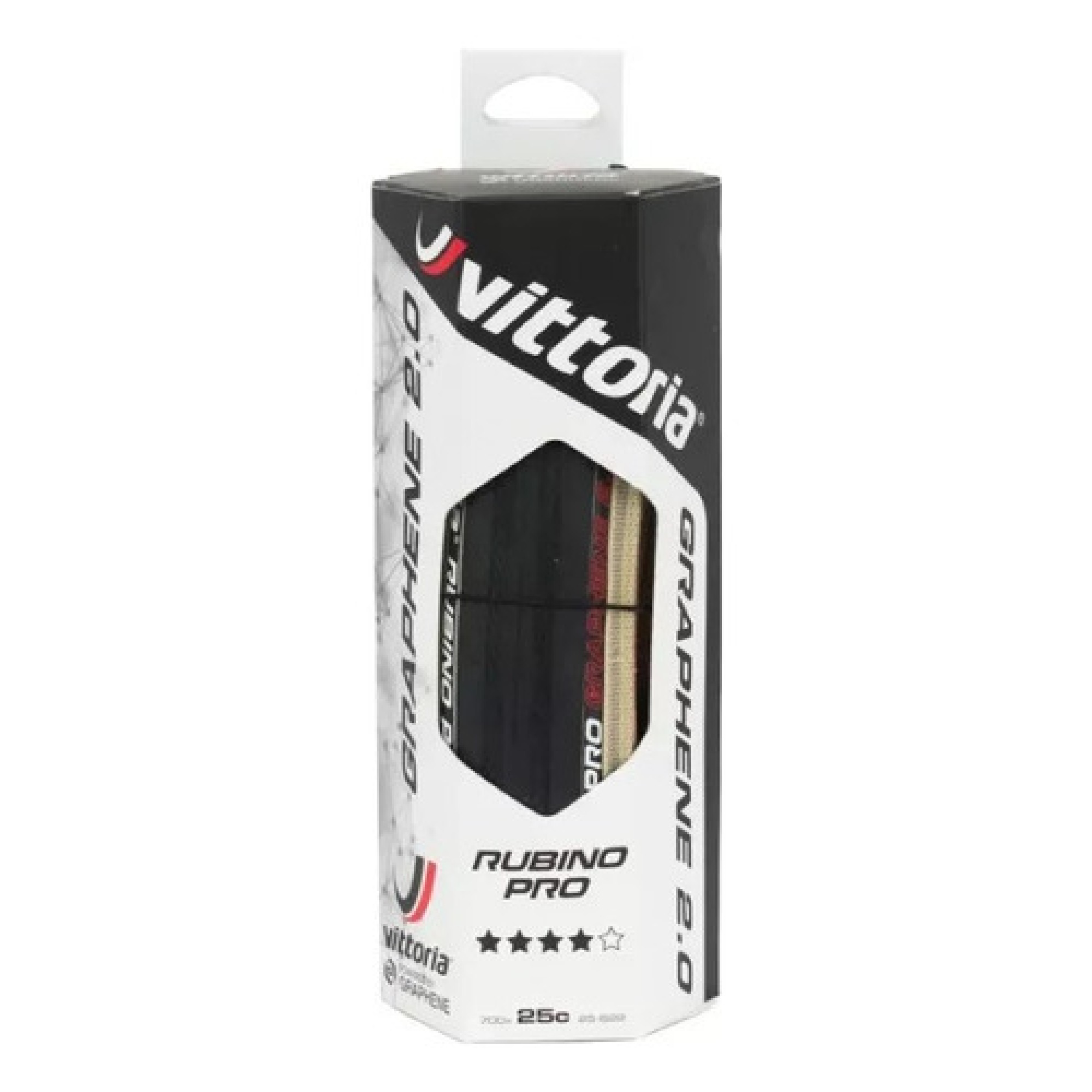 Vittoria Rubino Pro Bici Ruta 700x25 28 Ocre Beige Sportpoli